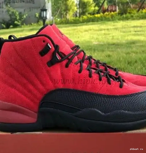God PK Air 12 “Bulls”retail Jordan leather 0501